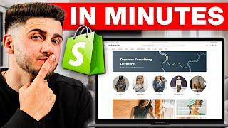 How to Design A Shopify Store in Minutes (Step-By-Step)