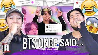 bts once said... | NSD REACTION