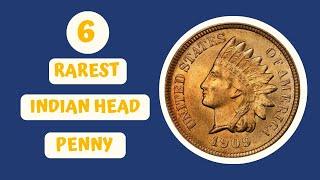 Top 6 Rarest Indian Head Penny Coins - Coin Value Checker