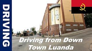 Driving - Angola - RAW - Luanda - Downtown - 4K