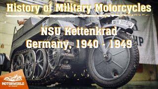 NSU Kettenkrad HK 101 SdKfz 2 | 1944, Германия. Обзор и тест-драйв.