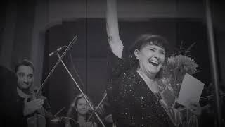 Liana Isakadze - last, spontaneous  performance next to her husbands coffin at the Church in Tbilisi