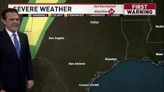 Brad Sowder's Fox San Antonio Wx Forecast:  Rain chances today & your Memorial Day weekend outlook