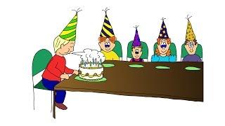 ESL Easy Listening Comprehension 4:  The Birthday Party