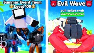  I got ALL NEW UNITS to defeat NEW BOSS  NEW UNITS TRADES  - Toilet Tower Defense