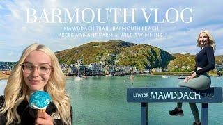 VLOG - Barmouth Beach, Mawddach trail, Abergwynant Farm stay & wild swimming!