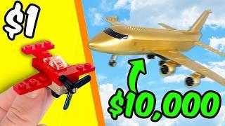 I Tested $1 vs $10,000 Lego Planes!