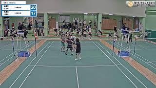 여복 60 C 예선 1조| (백학클럽) 김성옥/정경자 vs (화랑클럽) 주경애/신혜숙[제7회 중랑구 협회장기 배드민턴대회(신내)]