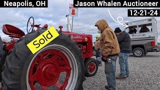 Results - Farmall Super M | H | 140 - Ferguson TO20 - Oliver 550 - Ford 8N - Auction 12-21-24