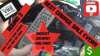 THE HOLY GRAIL GARAGE SALE MADNESS, GAMES, VHS, TAPES AND HEAPS OF JUNK TO TURN INTO PROFIT