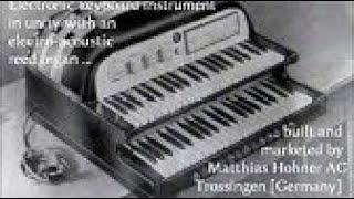 Birth of EARLY electronic synthesizer in 1950 - Music with a strictly electronic beats one of first.