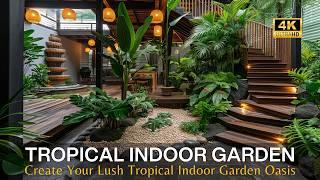 Transform Your Home: A Guide to Creating a Lush Tropical Indoor Garden Oasis