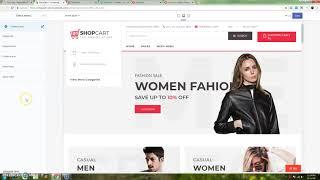 Shopcart Header & Mega menu Customization