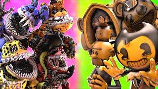 [SFM FNaF] Corrupted vs Bendy Secrets