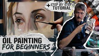 Probably the BEST METHOD to Start Oil Painting in 2025 - Oil Painting TUTORIAL for Beginners w/ Demo