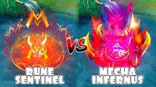 Atlas Mecha Infernus VS Rune Sentinel Skin Comparison