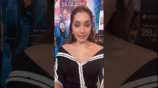 Rashi Khanna Encourages Everyone To Watch "Aghathiyaa" Movie Trailer | Releasing on 28th February