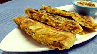 ऐसा नाश्ता जो बड़े तो बड़े बच्चे भी चट कर जाये | Veg Mughlai Paratha Recipe | Paratha recipes