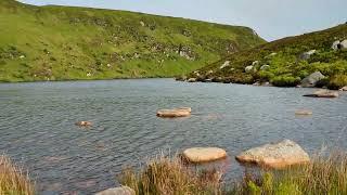 ON SHORE OF LOUGH BRAY UPPER IN COUNTY WICKLOW OF IRELAND