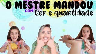 BRINCADEIRA O MESTRE MANDOU - Cor e Quantidade!