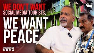 WE DON'T WANT SOCIAL MEDIA TOURISTS, WE WANT PEACE | 16/10/2024 | GNH