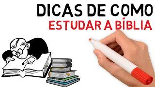 13 dicas de Como ESTUDAR a BÍBLIA | #55