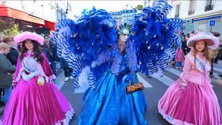 Paris, France - Le Carnaval de Paris, March 2, 2025 - Paris 4K