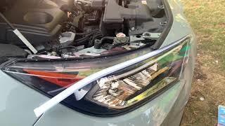2019/2020 Toyota RAV4 headlight LED strip install DRL/SIGNAL