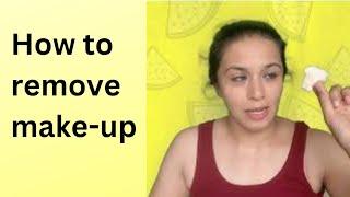 How to remove makeup | Make up tips for actors | Grooming tips for actors