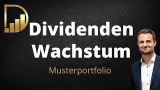 10 Aktien mit starkem Dividendenwachstum - Musterportfolio