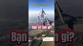 Cách sống sót khi gặp quái vật khổng lồ trên máy bay #lifeskills #funny