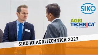 SIKO at AGRITECHNICA 2023 – Innovative sensors for agricultural and forestry machines