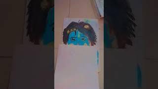 Krishna drawing #song 