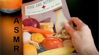 Vintage Food and Nutrition Booklet Flip Through - Soft Spoken ASMR