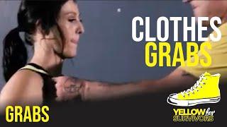 Self-Defence Techniques For Women - Grabbed by the clothes | Yellow For Survivors & Never Tap Out
