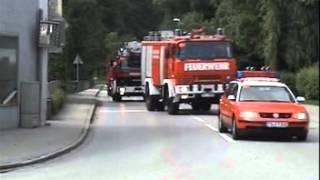 Freiwillige Feuerwehr Trostberg - Blaulichtfahrt Einsatzübung 2. Juni 2012