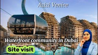 Azizi Venice site visit and update new construction project in Dubai south