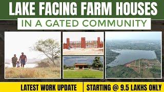 Latest Work Update : Best Developed Farm House community @ 9.5  Lakhs only | AssetGain Nirvana