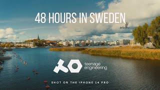 48HRS in SWEDEN w TEENAGE ENGINEERING - Shot on #iphone14pro  