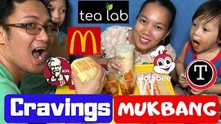 CRAVINGS MUKBANG | Eating all our food cravings Pinoy Mukbang | ZISY STORIES