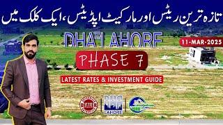 DHA Lahore Phase 7 Prices & Investment Guide | Plots & Files Market Overview