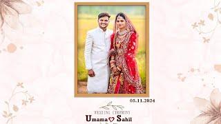 Wedding cinematic Film 2024//   Umama ️ Sahil