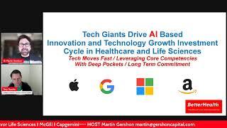 #betterhealth Webinar Accelerating AI Solutions in Healthcare Moderator Dr. Martin Alexander Gershon