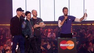 Coldplay wins British Group | The BRIT Awards 2016