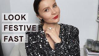LOOK FESTIVE FAST // affordable & easy // the geek is chic