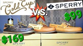 Get THESE! Sperry Gold Cup V.S. Regular Boat Shoes 2-eye