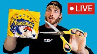 Opening The $1,000,000 1st Edition Pokemon Box (Official Live Stream)