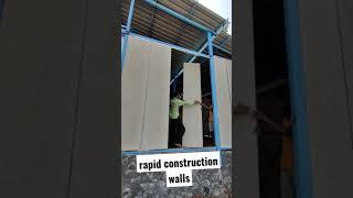 Ready made walls, Partition System , Rapicon walls, rapid construction