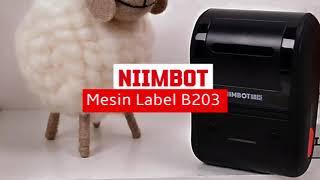 Pencetak Label Termal Tanpa Tinta Niimbot B203