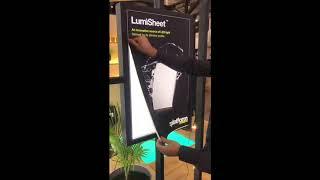 LumiSheet - LED Backlit Advertising Panel